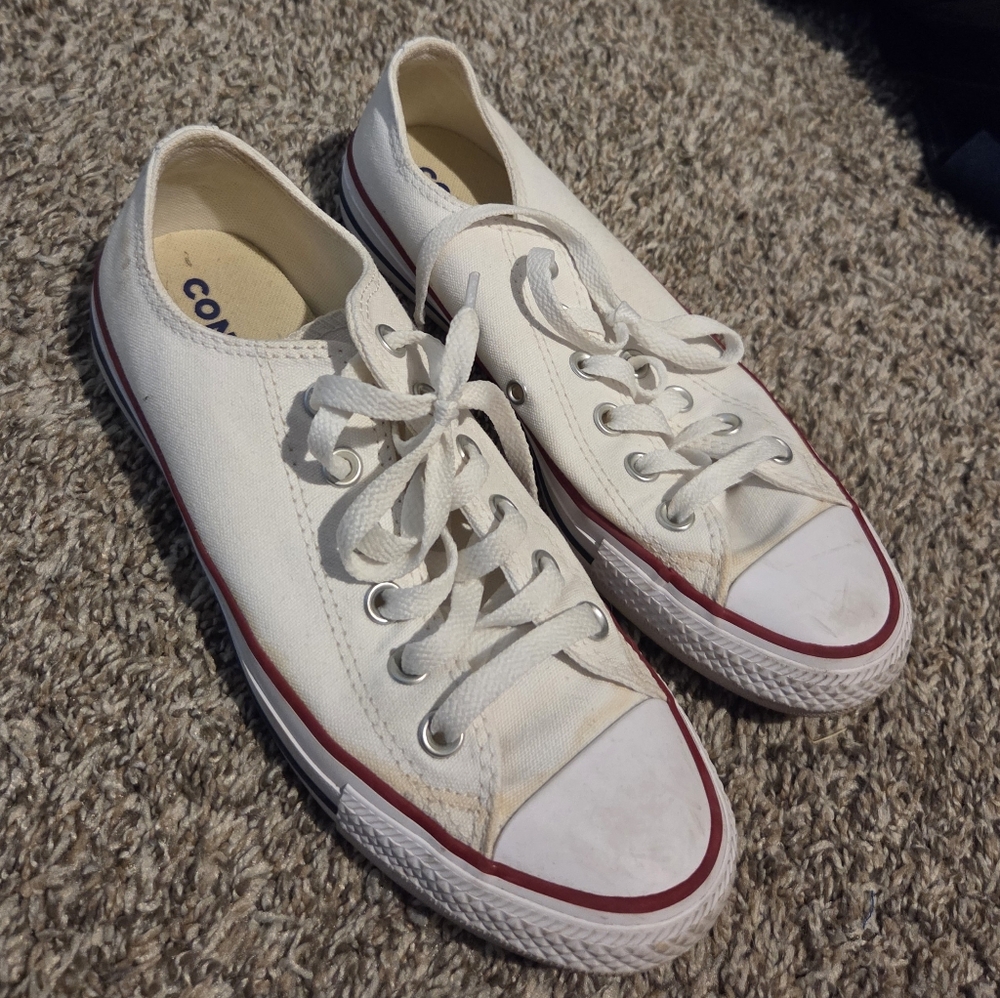 Converse Classic White Canvas Sneakers